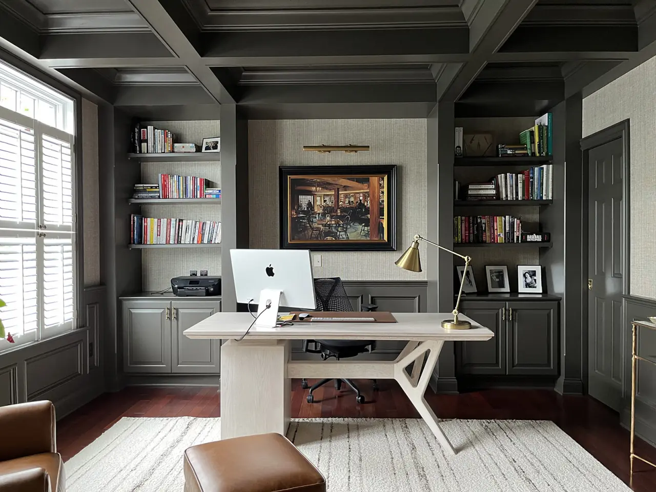 Interior painting example from the Wences website