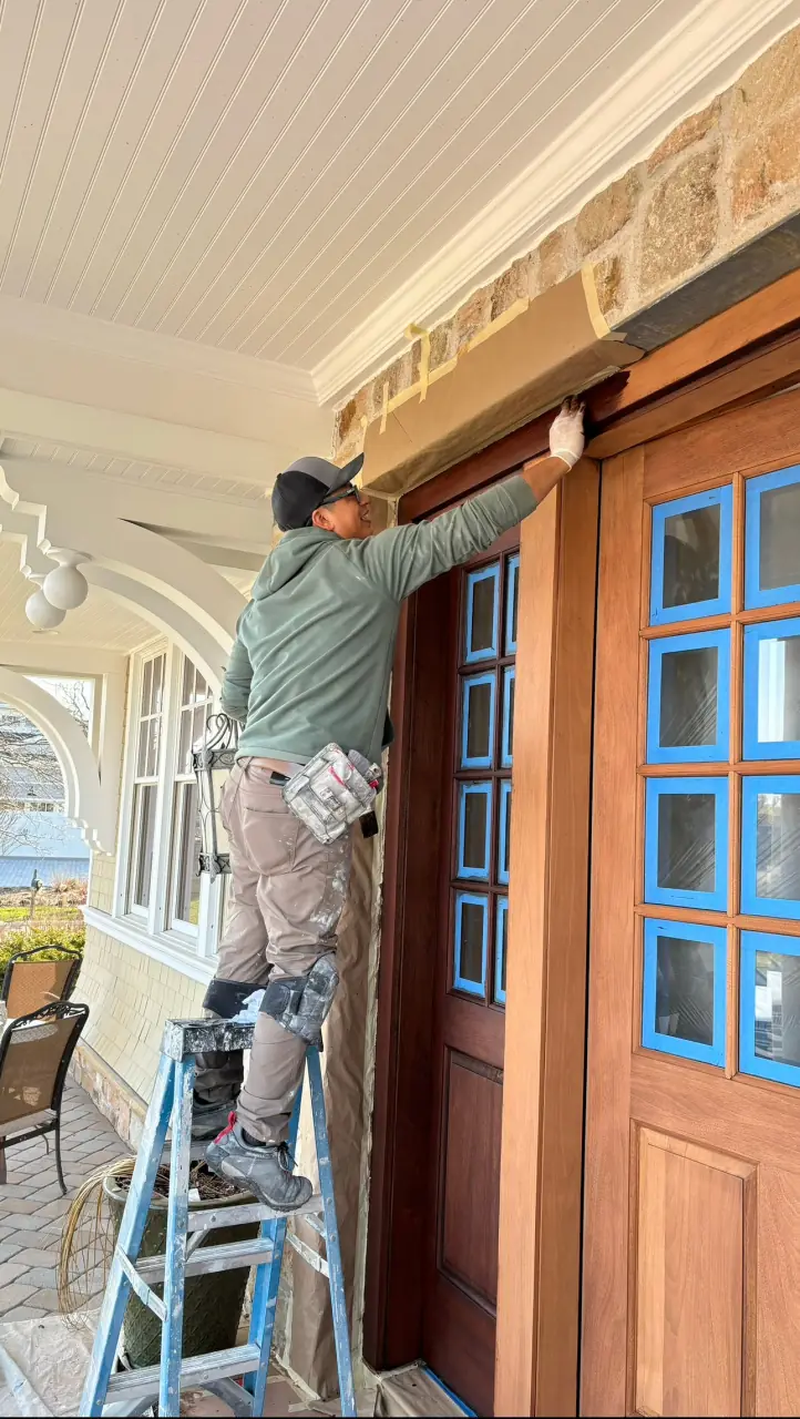 After - Door Painting